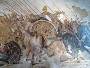 Dariusz III w bitwie pod Issus